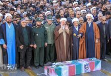 گزارش تصویری |  مراسم تشییع پیکر شهید مدافع حرم محمد قنبریان  